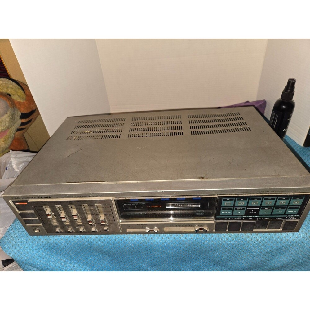 Fisher Stereo Synthesizer Receiver, Model RS-255,  Made In JAPAN, AM/FM, Vintage